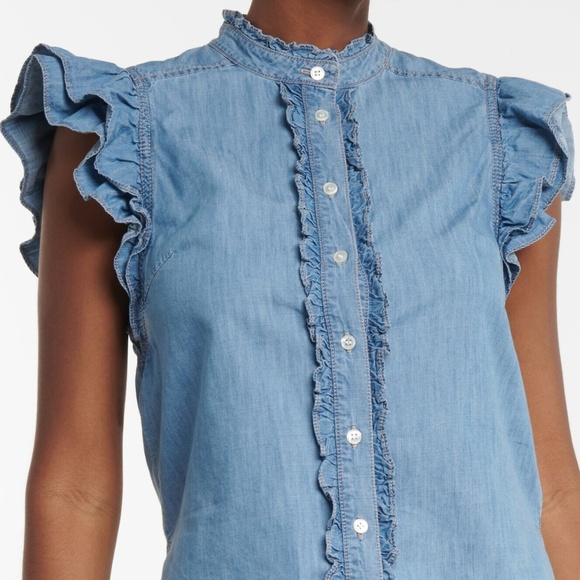 Veronica Beard Tops - Veronica beard Tennille ruffled blouse